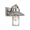 Kinkiet elewacyjny FE-BOYNTON2-M Feiss do ogrodu vintage IP44 srebrny