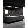 Ściemniany kinkiet podłużny LINEAR W0265 Maxlight LED 36W 4000K IP44 metal biały