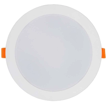 LAMPA sufitowa KOS 8777 Nowodvorski okrągła OPRAWA LED 16W 3000K wpust do łazienki IP44 biały