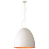 Nowoczesna lampa wisząca Egg 10325 Nowodvorski do przedpokoju biała 