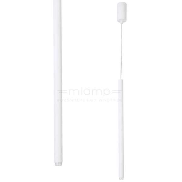 LAMPA wisząca SOPEL 33150 Sigma metalowa OPRAWA zwis tuba biała