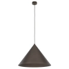 Lampa nad stół stożkowa CONO 10062 wisząca brązowy