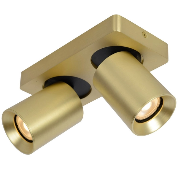 Regulowana LAMPA sufitowa NIGEL 09929/10/02 Lucide metalowa OPRAWA plafoniera reflektorki złote