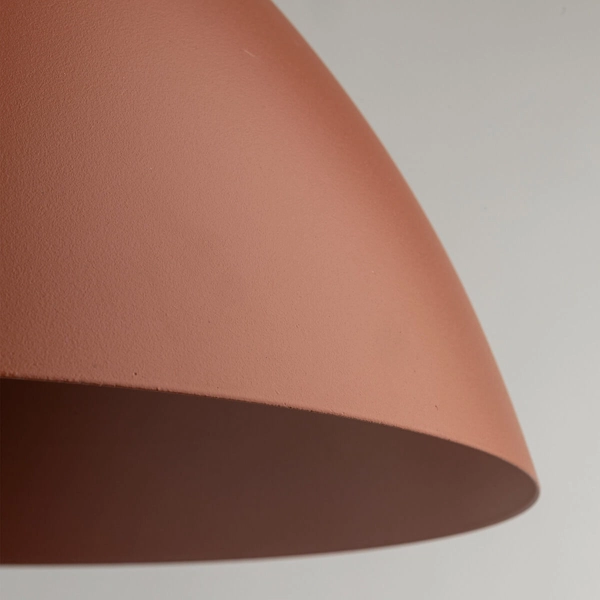 Lampa wisząca nad wyspę Faro 10259 do kuchni półokrąg ceglana