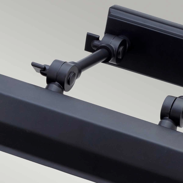 Salonowa lampa ścienna Chawton CHAWTON-PLL-BLK Elstead metal czarny