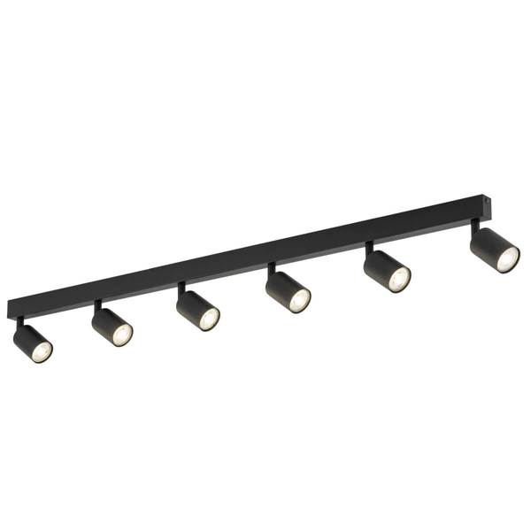 Sufitowa lampa na listwie Top 6178 belka sople do jadalni czarna