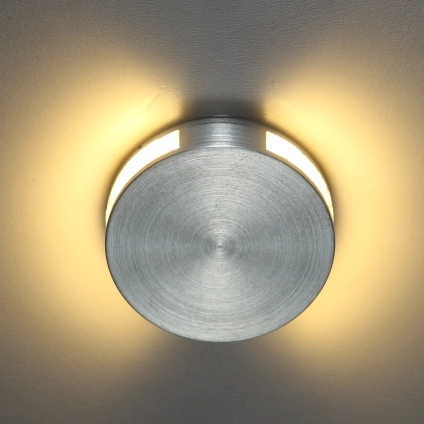 Schodowa lampa Lesel 004 100401201 Elkim LED 1W 4000K srebrna