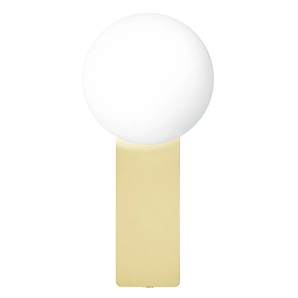 Ścienna lampa do łazienki kula Boletta Parette Old Gold OR85532 IP44 złoty