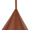 Wisząca lampa stożkowa CONO 10076 nad stół ceglany