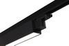LAMPA sufitowa LINEAR S0007 Maxlight metalowa OPRAWA belka LED 18W 4000K do systemu szynowego 3 - fazowego czarna