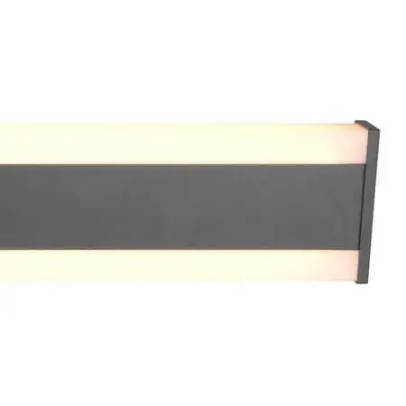Podłużny kinkiet ścienny Dawson 246360242 LED 12W 2300-4000K IP54 antracyt