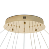 Pierścieniowa lampa wisząca Ring Slim MSE1501100163 Moosee LED 105W 3000K z pilotem złota