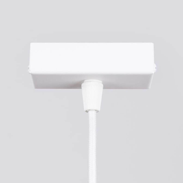 Zwisająca lampa na belce Spark SL.1394 nad wyspę listwa biała