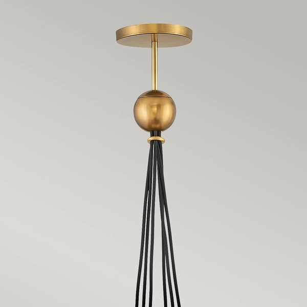 Kulista lampa wisząca QN-SKYE-6P balls kule przeźroczyste