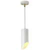 LAMPA sufitowa QUINTO QUINTO1P-WAB Elstead plafon OPRAWA tuba metalowa biała stary mosiądz