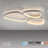 Nasufitowa lampa Pebbles 14049-16 Just Light LED 26,5W 3000K nieregularna biała