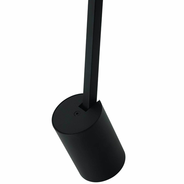 LAMPA sufitowa Tuka Nero L Orlicki Design regulowana OPRAWA metalowa downlight tuba czarna