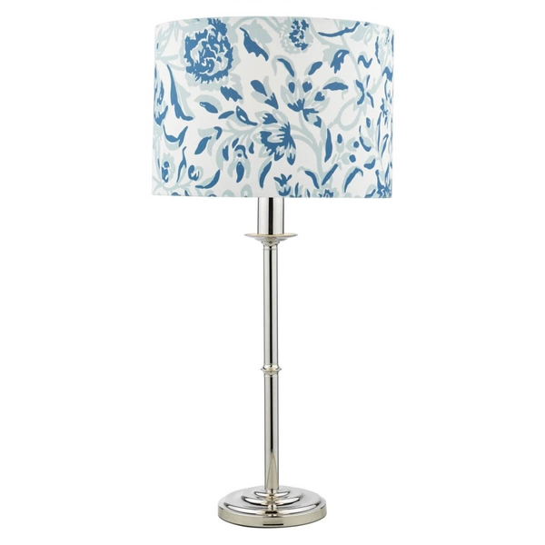 Klosz do lampy Down DOW1023-EH Dar Lighting okrągły bawełniany niebieski