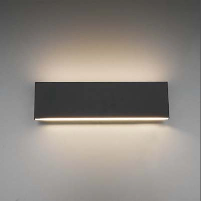 Ścienna listwa pokojowa TERMINUS DL942225172 LED 12W grafitowa prostokątna