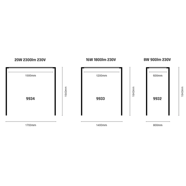 Zewnętrzna lampa stojąca TAKETA 9932 IP44 bramka antracyt