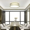 Jadalniany plafon Crown MSE010100366 Moosee LED 24W 3000K crystal złoty przezroczysty
