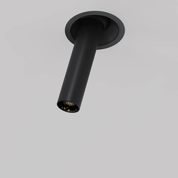 Podłużna lampa sufitowa Focus C140RS-L200-7W3K-B LED 7W 3000K wpust czarny