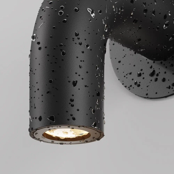 Ścienna zewnętrzna lampa Sleek O477WL-L2GF3K LED 2W 3000K IP65 grafit