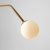 Wisząca lampa modernistyczna PURE 1064H30 Aldex szklane kule balls złota
