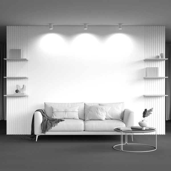 Spot lampa natynkowa Slim C012CL-01W punktowa biała