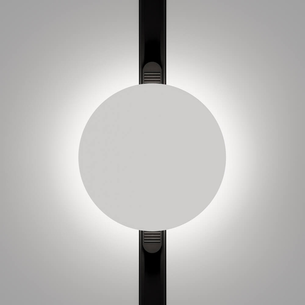 Magnetyczna sufitowa lampa Relax TR107-2-5W3K-W LED 5W 3000K biała czarna