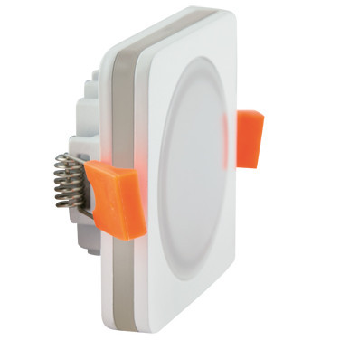 Sufitowa LAMPA wpust GOTI LED C 03084 Ideus kwadratowa OPRAWA metalowa LED 5W 4000K minimalistyczna biała