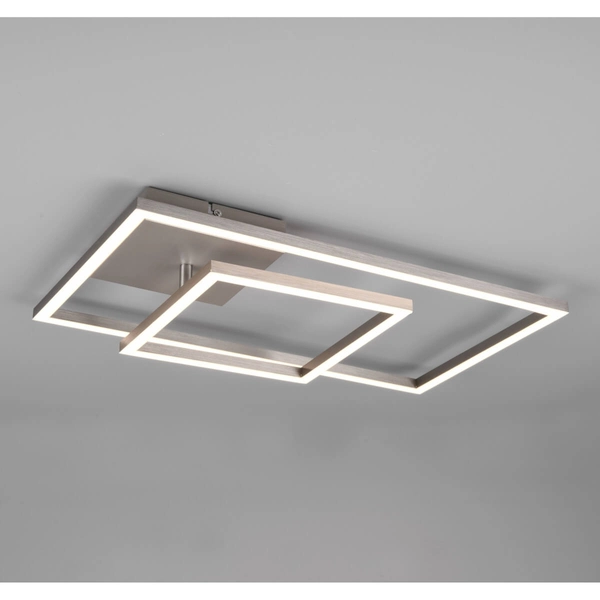 Ledowa lampa sufitowa Padella R62642407 25W 4000K geometryczna nikiel