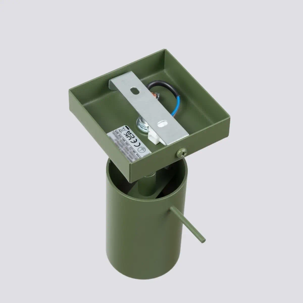 Naścienna lampa z regulacją RING SL.1500 do przedpokoju oliwkowa