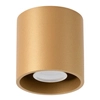 Okrągła lampa sufitowa Orbis SL.1180 Sollux tuba metalowa złoty