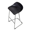 Kuchenny barowy hoker CARO BAR czarny MH-007H-BB metalowy