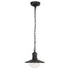 Zewnętrzna LAMPA wisząca OSLO 8717 Rabalux industrialna OPRAWA tarasowy zwis na łańcuchu loftowy IP44 czarny