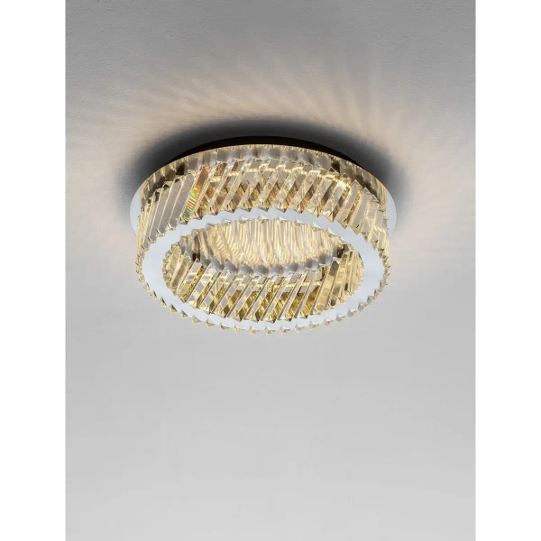 Kryształowa lampa sufitowa CANLIRA LE45159 LED 34W 3000K przezroczysta