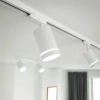 Lampa do zestawu szyn 3-obwodowych Pipe ML2307 tuba biały