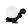 Lampa stojąca rzeźba Human Moon MSE1501100337 Moosee szklana kula ball czarna