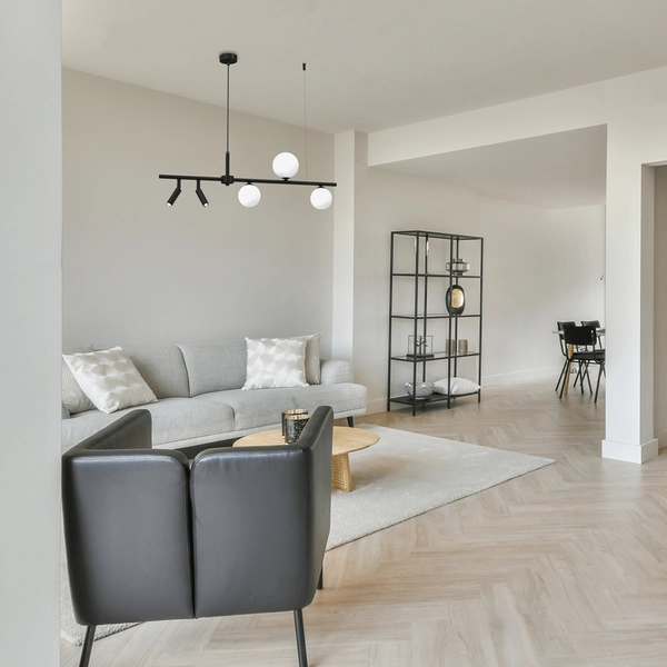 Kierunkowa lampa wisząca Sirio MLP8408 czarna biała