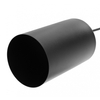 Loftowa LAMPA wisząca Tube 137623691057 TEAM metalowa OPRAWA okrągła ZWIS industrialna tuba czarna