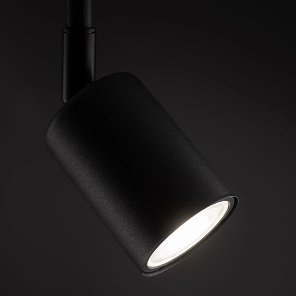 1-fazowa lampa wisząca szynowa Tracer 4932 TK Lighting tuba metalowa czarna