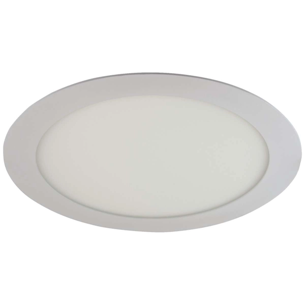 Wpust LAMPA sufitowa SLIM LED C 02487 Ideus okrągła OPRAWA metalowa LED 18W 2700K wpuszczana biała