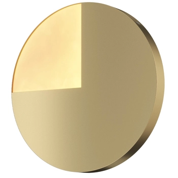 Lampa ścienna okrągła Jupiter MOD320WL-L10BS3K LED 10W 3000K mosiądz