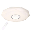 LAMPA sufitowa DIAMOND 313553 Polux natynkowa OPRAWA geometryczna LED 80W 3000K - 6500K plafon do łazienki biały