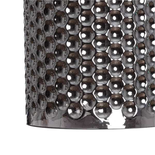 Szklana wisząca lampa Slendore ABR-LWS-C-SLN do sypialni szara