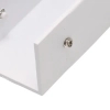 Prosty łącznik 2-fazowy TRACK AZ6937 metalowy IP65 biały