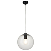 Wisząca lampa Tonda ST-8722P-M black Step kula ball przezroczysta