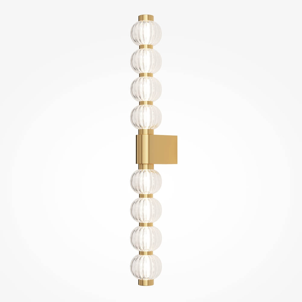 Ścienna lampa Amulet MOD555WL-L13G3K LED 19W 3000K złoty przezroczysty