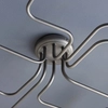 Wielopunktowa lampa sufitowa Hal 81610 retro miedziany cyna